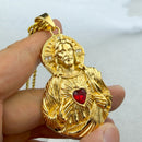 Pingente Jesus em Aço 316L